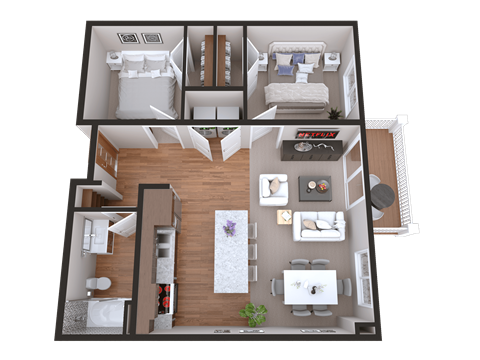 300 20th St South Studio-2 Beds Apartment for Rent - Photo Gallery 21